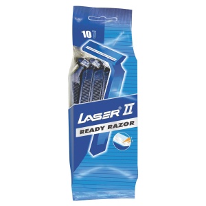 Бритва одноразовая LASER 2 (аналог Gillette 2), 10шт. (5015911101147)